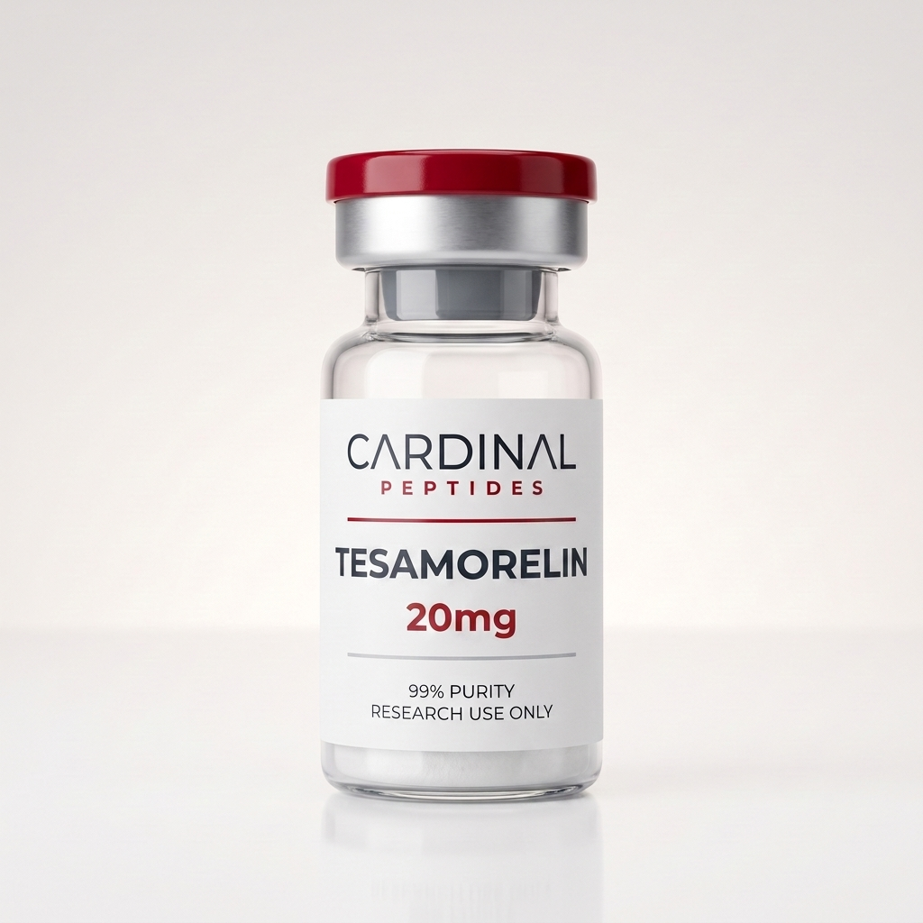 Tesamorelin, 20 mg research vial — Cardinal Peptides